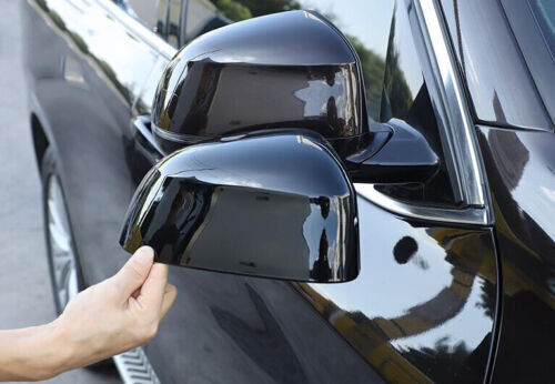 for BMW X7 G07 2019-2022 Bright Black Cover Trim Exterior Rear View Mirror 2PCS