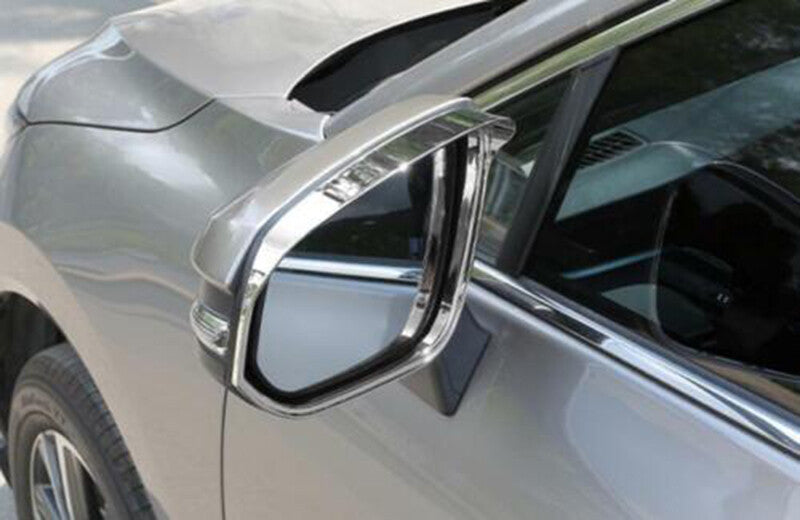 for Toyota Venza 2021-2023 ABS Chrome Side Mirror Rain Eyebrow frame Cover Trim