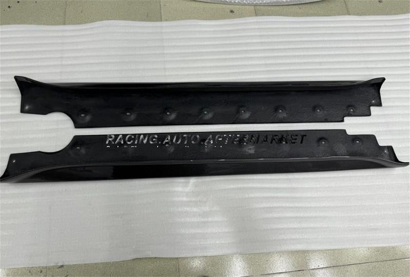 Fits for Porsche 911 992 Carrera 20+ Carbon Fiber Side Skirts Set Upgrades GT3 Style Q