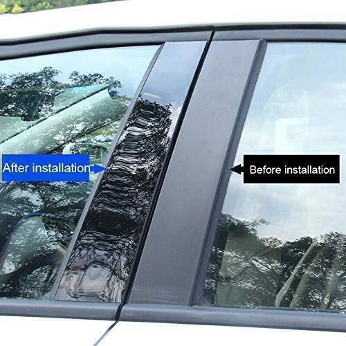 for BMW X6 G06 20-2024 Piano Black Pillar Posts Door Window Molding Strip Trims