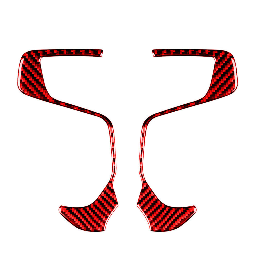 for Mercedes R-Class 2009-2012 Red Steering Wheel Surround Trim Cover Decoration v
