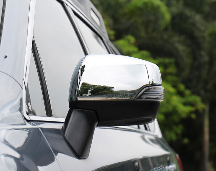 for Subaru Outback 2015-2017 ABS Chrome Rear View Side Mirrors Cover Trims 2PCS