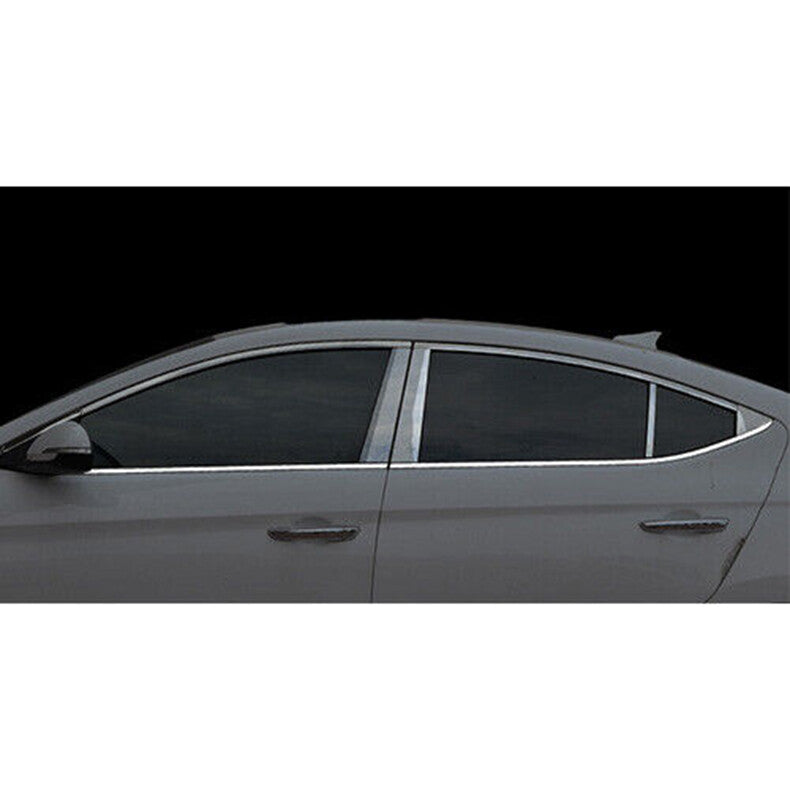 for Hyundai for Elantra 2017-2020 Car Windows bottom Strip Sill Molding Cover Trim