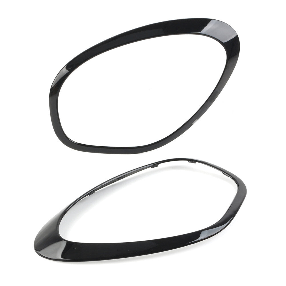 Car Front Headlight Ring Bezel Trim Surround Cover fit for BMW for Mini Cooper