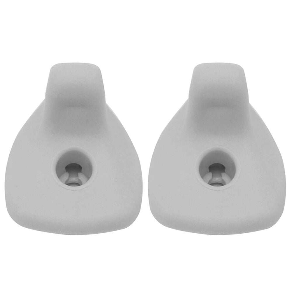 New 2 Sun Visor Clips Fits 2008-2010 for Chrysler Sebring for Dodge Avenger Grey Q