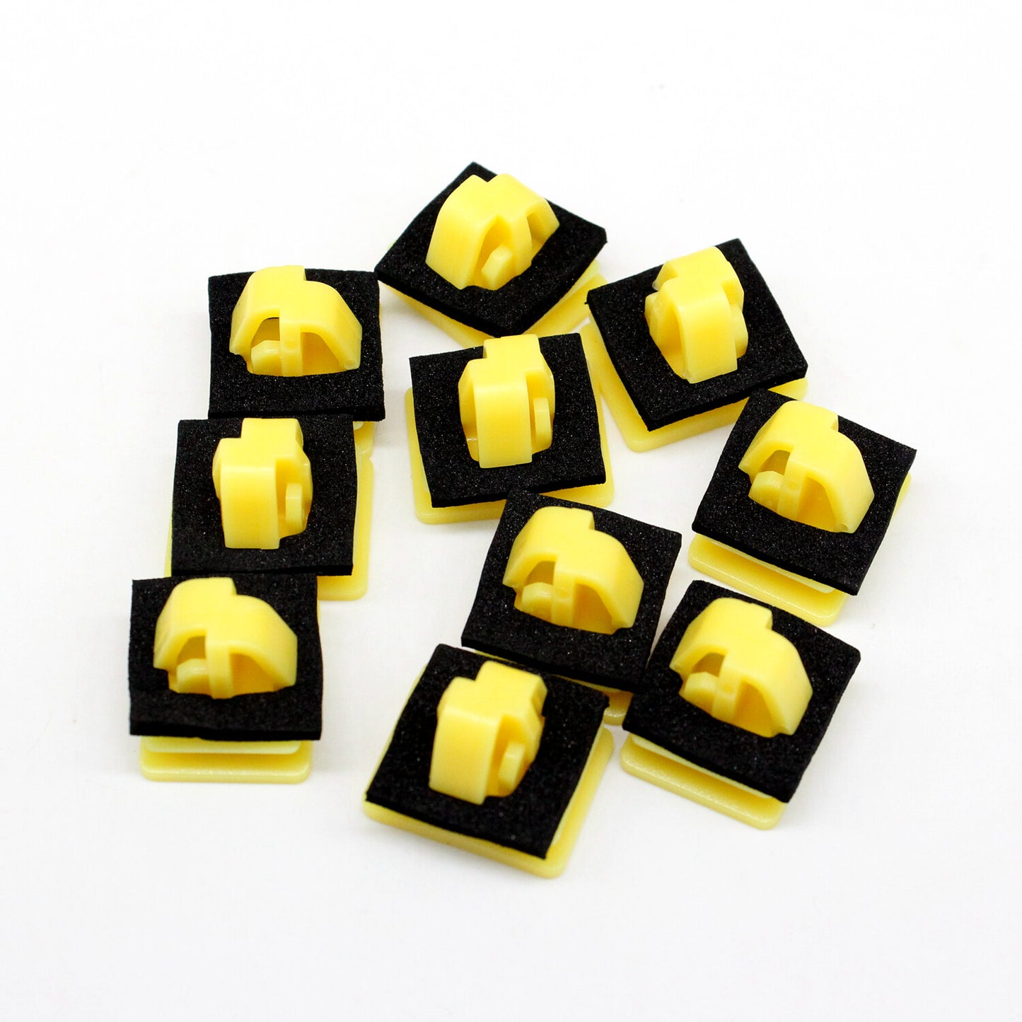 10 Pcs Rocker Panel Moulding Retainer Clip with Sealer for Hyundai 87758-3D000