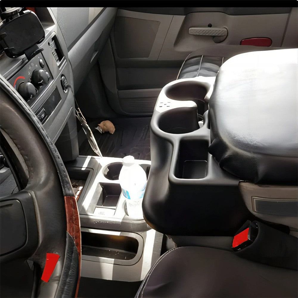 1Set Car Black Center Console Cup Holder for Dodge for Ram 1500 2500 3500 SS281AZAA Q