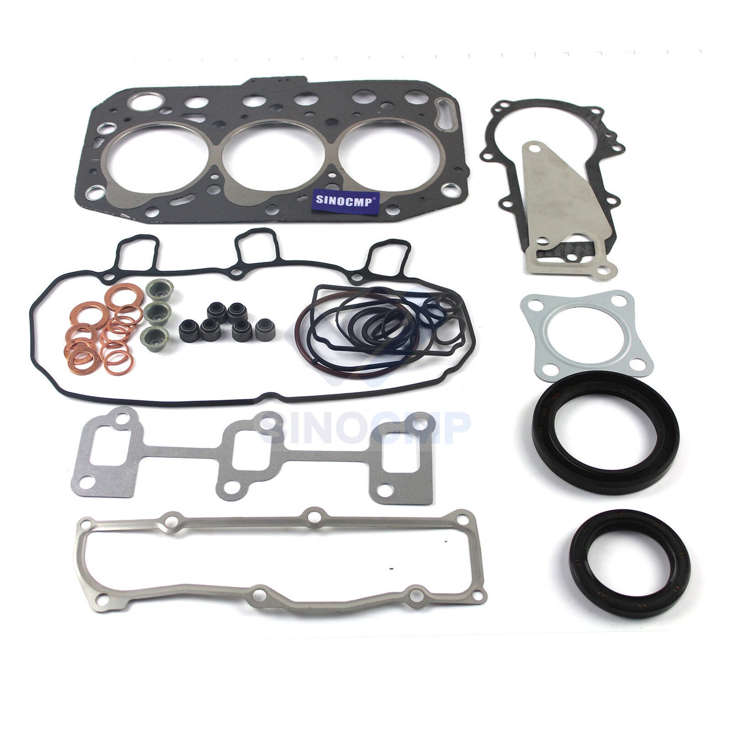 3TNV70 Engine Overhaul Gasket Kit for Yanmar Excavator Loader 850D