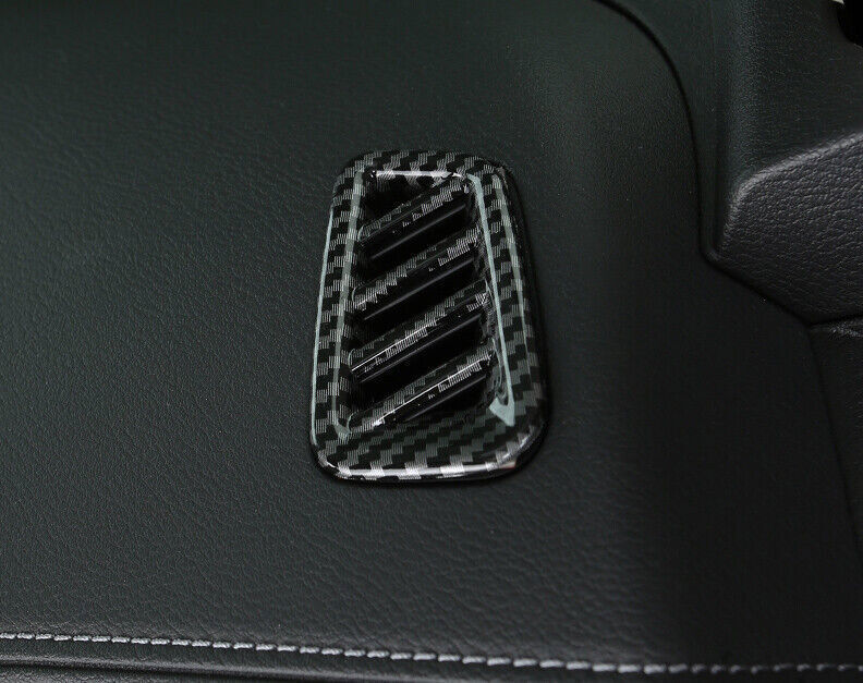 Instrument LR Air Outlet Vent Trim for Nissan Sylphy Sentra 20-22 Carbon Fiber