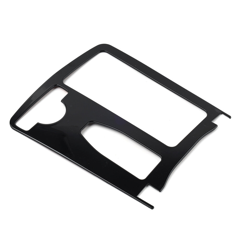 Water Cup Holder Gear Shift Panel Black for Mercedes-Benz C180 C200 W204 2008-13