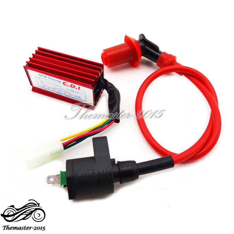 Racing AC CDI Ignition Coil for Honda Dio Elite SB50 SA50 Spree SYM DD50 Arnada Q
