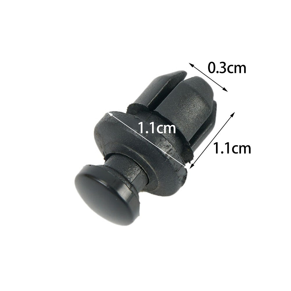 11mm Head Dia Fairing Clips Black Bodywork for Honda Blackbird CBR1100 for v