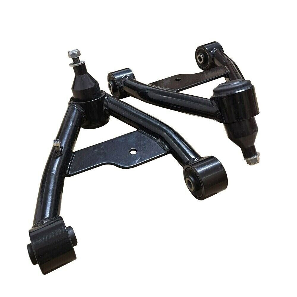 Front Upper Control Arms 2-4 Lift Fit For 1982-2001 for Chevy S10 GM S15 4WD Black n