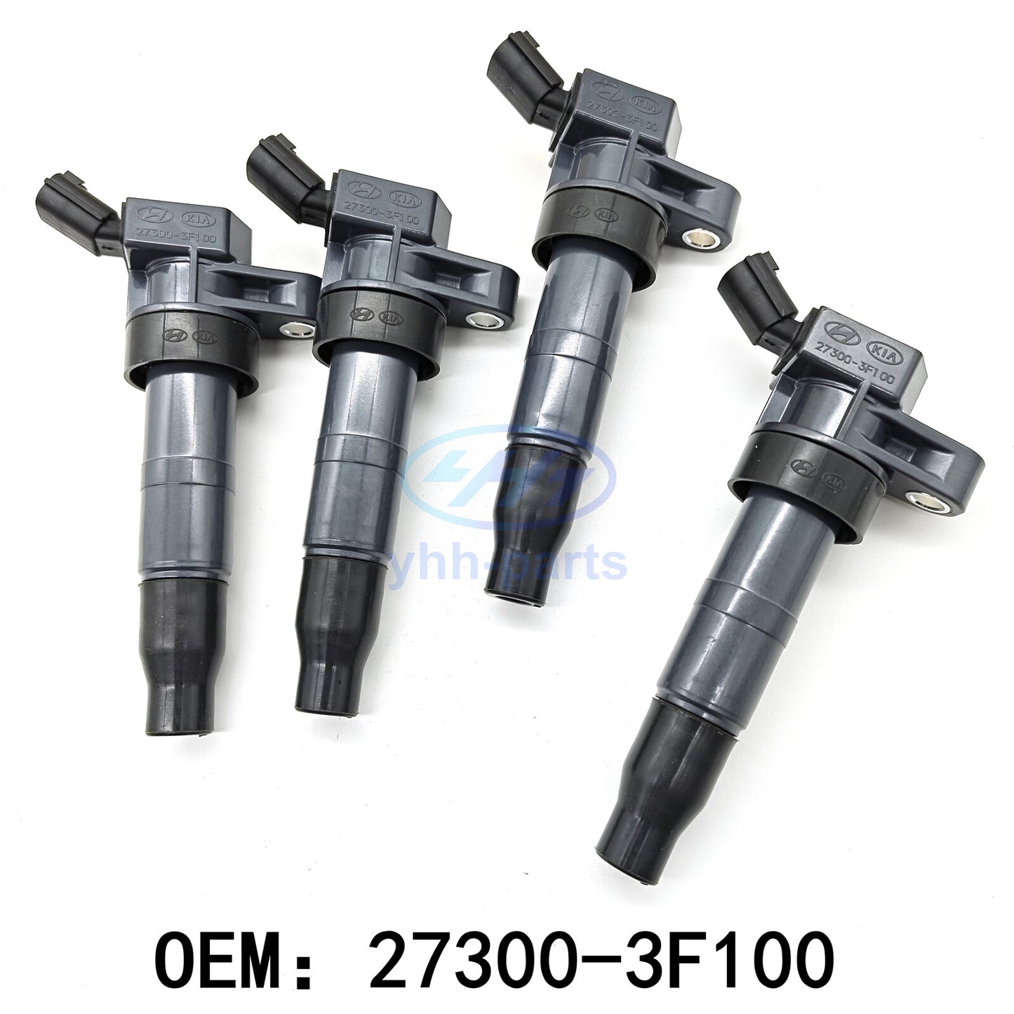 27300-3F100 4Pcs Ignition Coil for Hyundai Sonata for Tucson for Kia Optima Forte