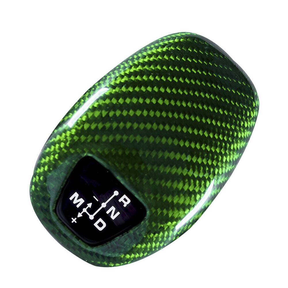 Green Carbon Car Gear Shift Knob Cover Trim for Panamera 971 Chassis G2 17-2025