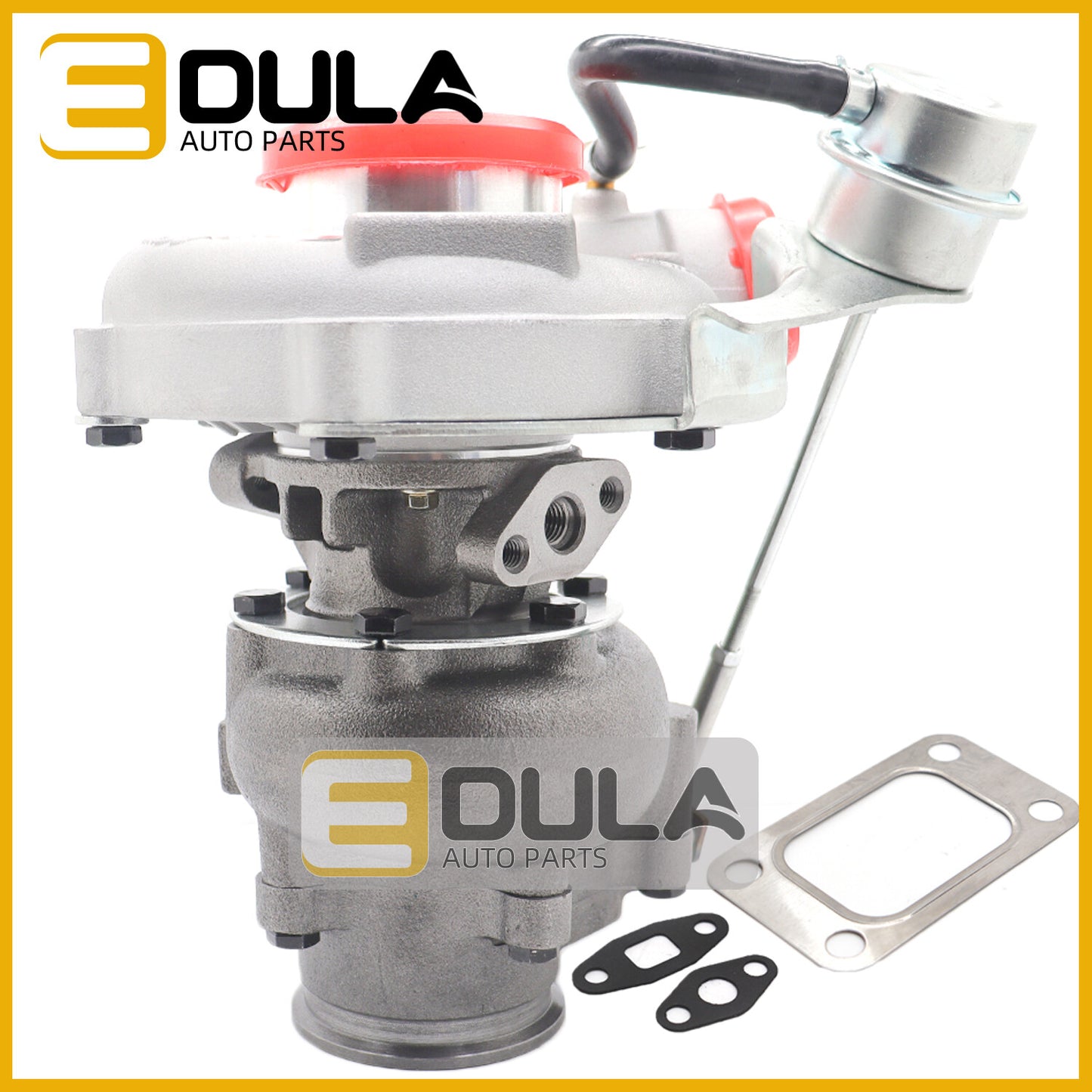 Oil Cool Turbocharger Fits for T3 T4 1.5L-2.5L Universal 400HP Flange Turbine