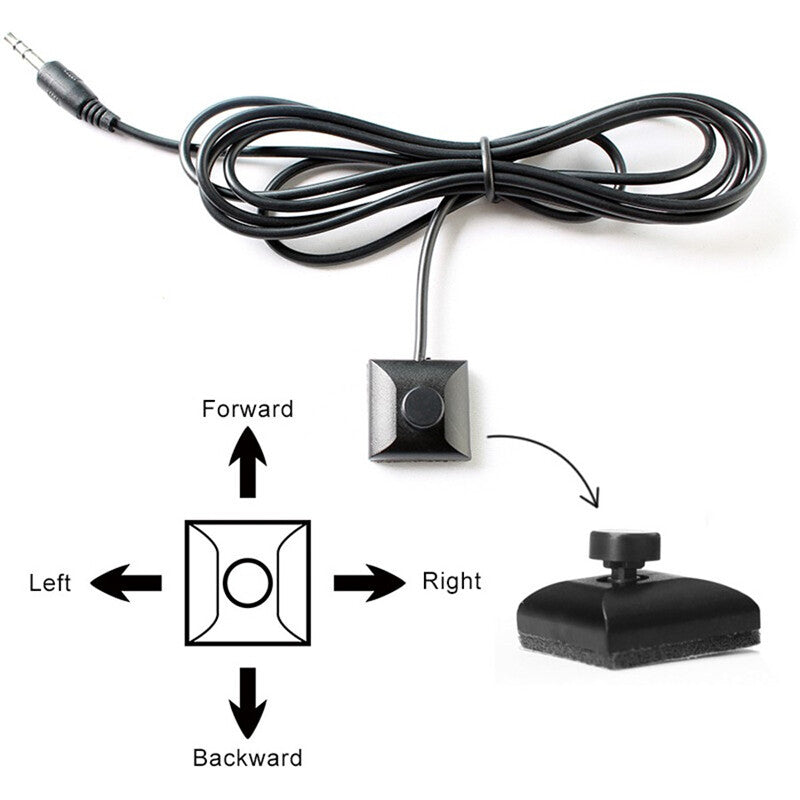 4-channel 360¡ã bird's-eye view panoramic system car recording parking camera kit