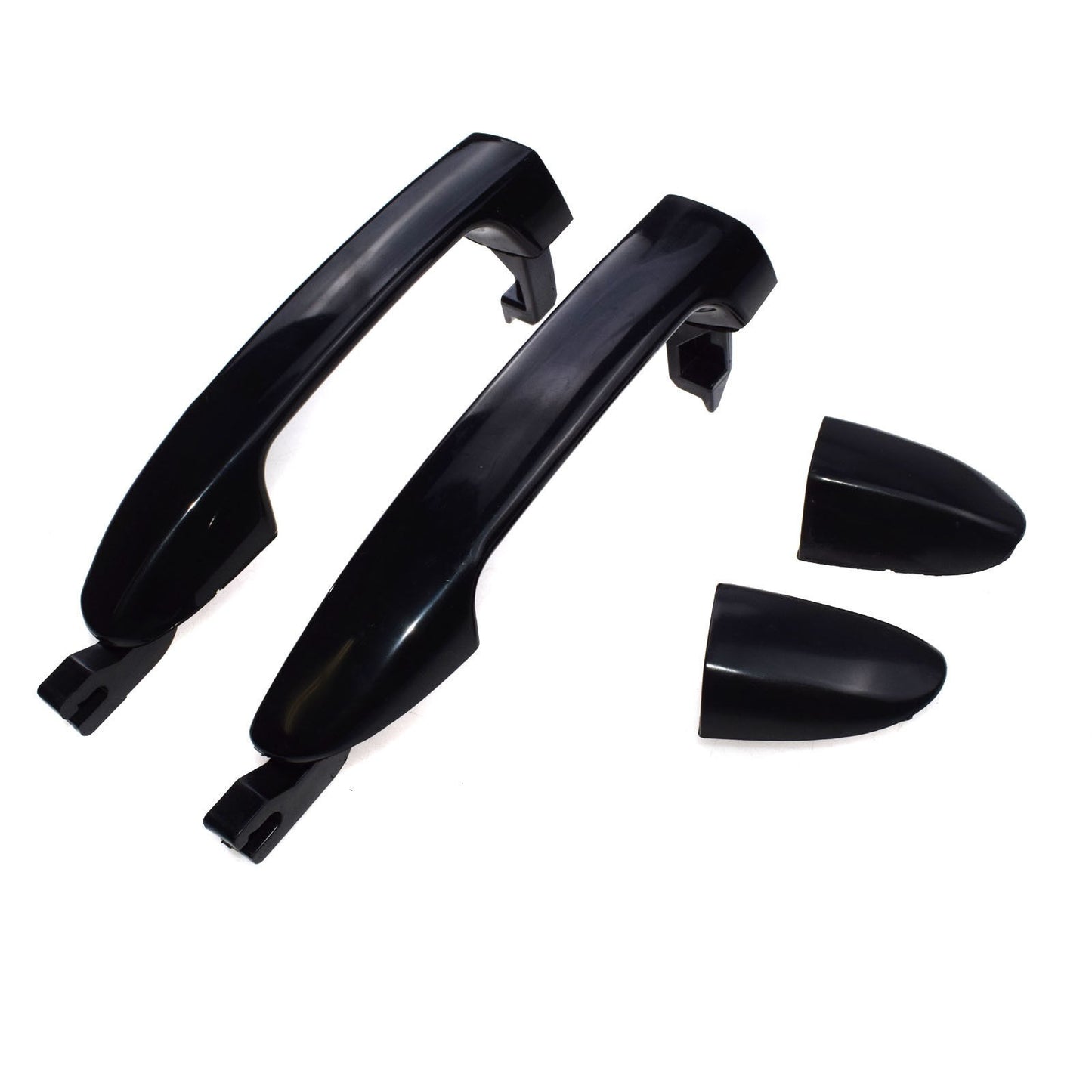fits for Kia Spectra Outside Exterior Door Handle DriverPassenger Side Rear Black
