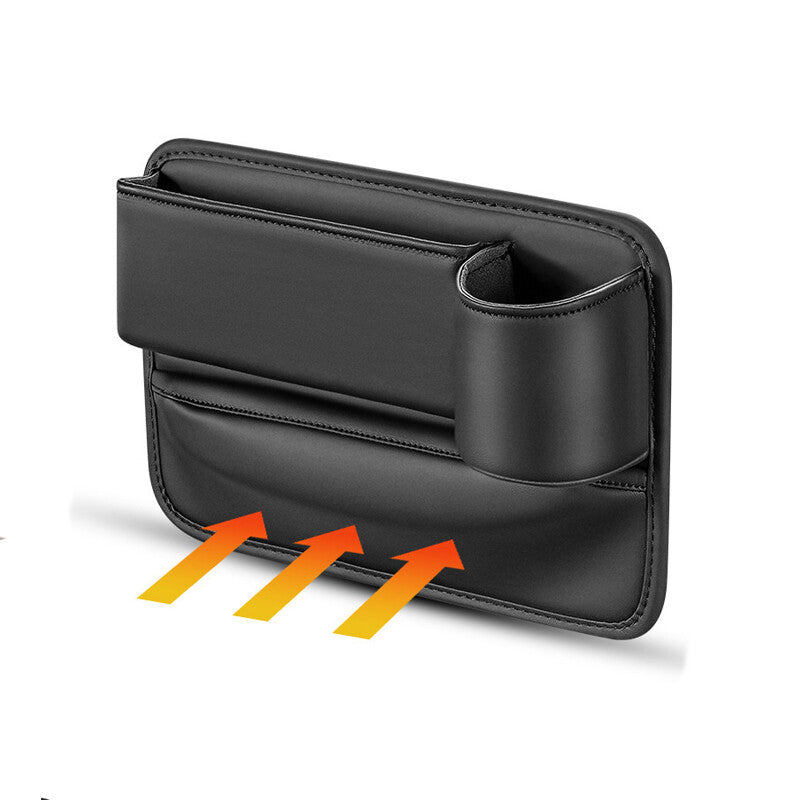 2-Pack Car for Seat Gap Filler Storage Box, Console for Seat Side Storage Box with Cup Holder n