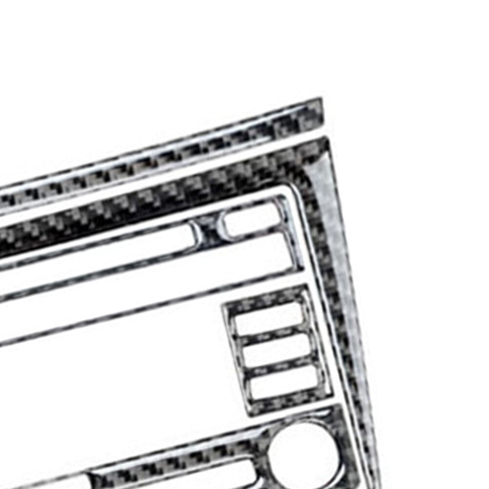 Carbon Fiber Gear Shift Panel Outer Frame Cover Trim For Tundra 2014-2018 v