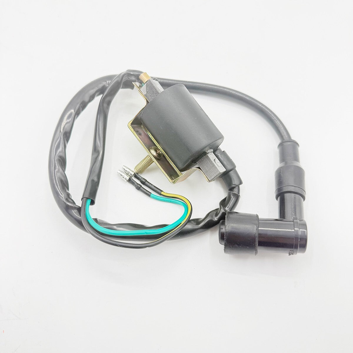 Ignition Coil W/Support For 50cc 70cc 90cc 110cc 125cc ATV Go Kart Dirt Pit Bike