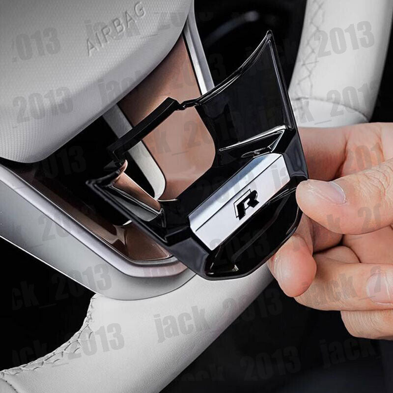 ABS R Style Inner Steering Wheel Cover Trim for Volkswagen for VW ID.4 ID4 2021-2024