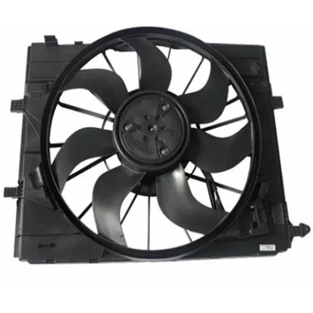Radiator cooling fan assembly suitable for Mercedes-Benz E300 E400 CLS X253 2016-2023. Q