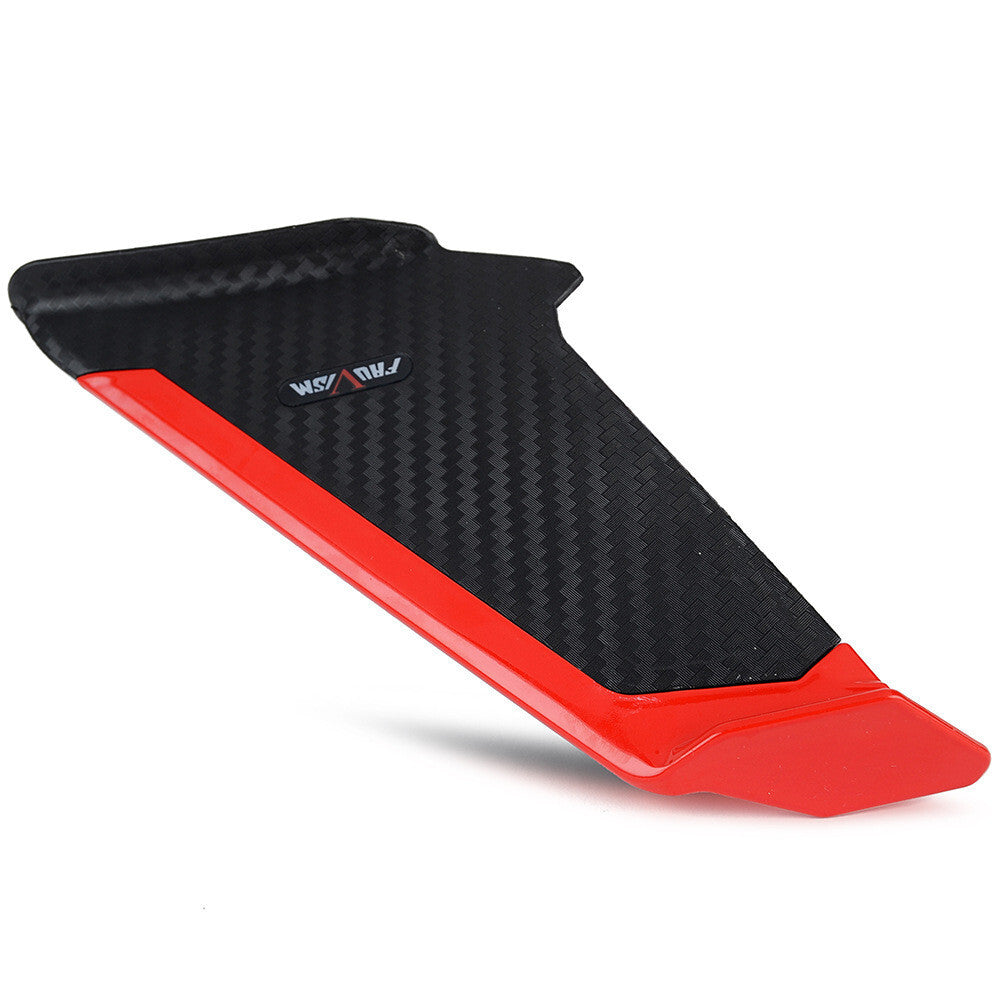2x Universal Motorcycle Side Winglets Wind Fin Spoiler Trim Cover Air Deflector Q