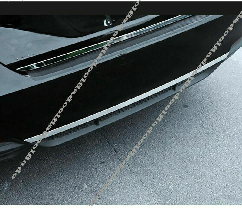 for Toyota for Avalon 2019-2022 Chrome Rear Bumper Protector Cover Bottom Strip Trim