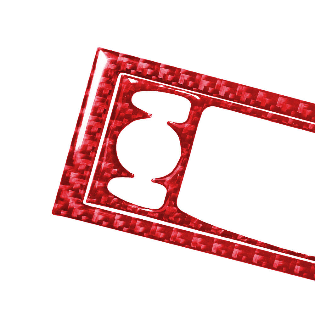 Carbon Fiber Rear Taillight Eyebrow Decorative Trim For Taycan 2019-2022 v