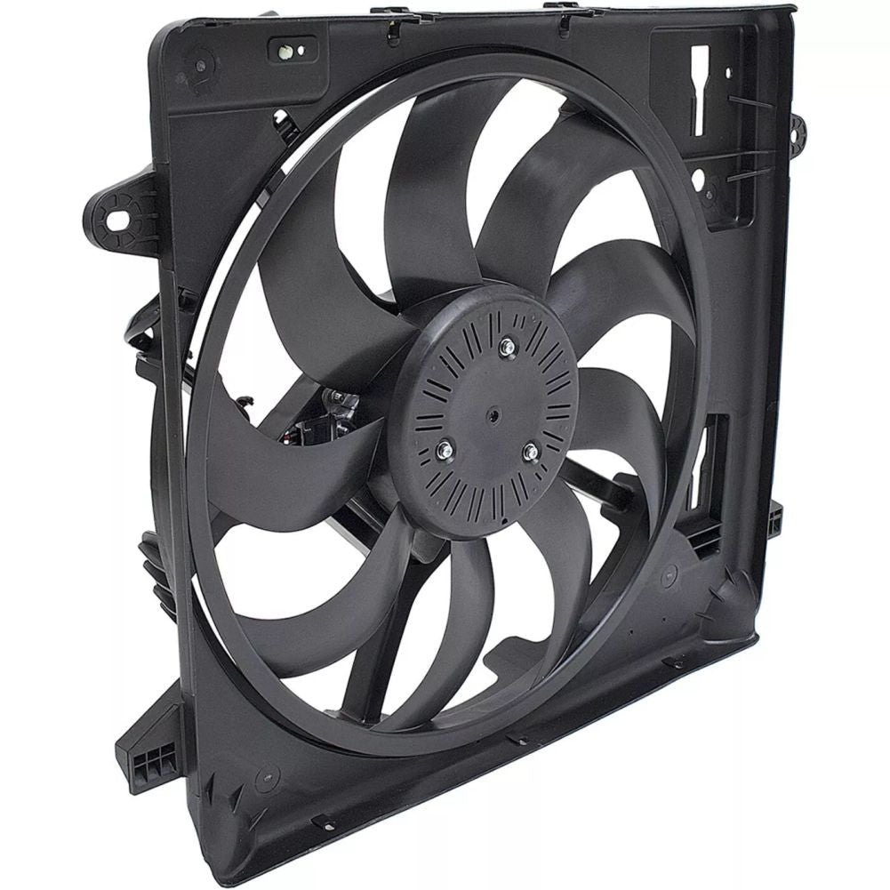 68143894AB Radiator Cooling Fan Assembly for Jeep for Wrangler 2012-2017 Q