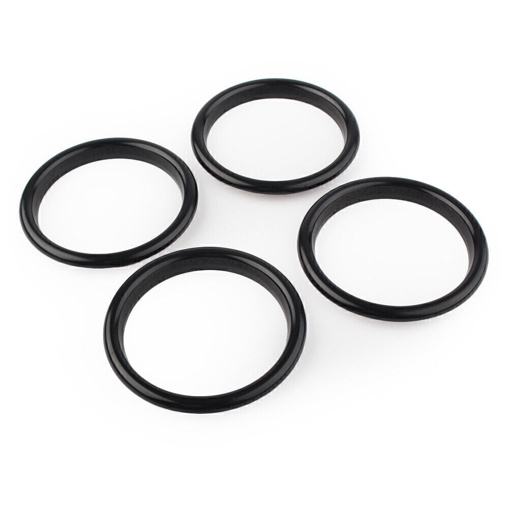 Interior Air Vent Outlet Ring Cover Trim Fit for Audi A3 S3 Q2L 8V 2012-2019 4PCS
