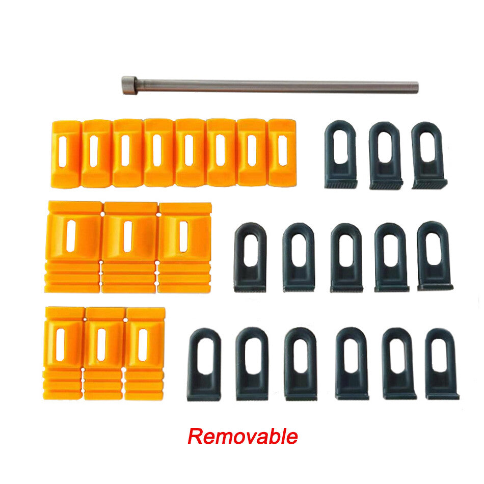 Paintless Dent Remover Tabs Dent Remover Tool Kit with Handle Yellow Glue Tabs v