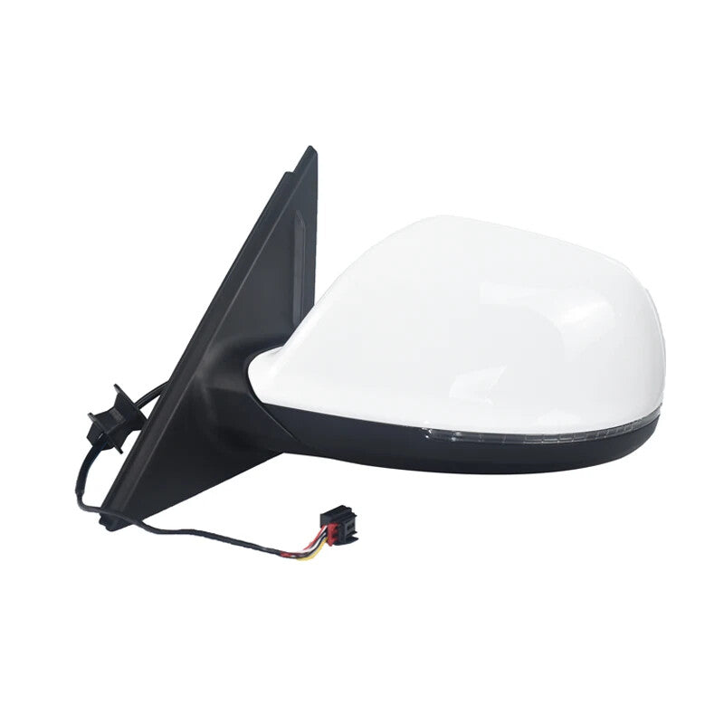 Right Side Mirror Power Fold Heated Turn Signal Lamp 9 Pin for Audi Q5 2009-2015