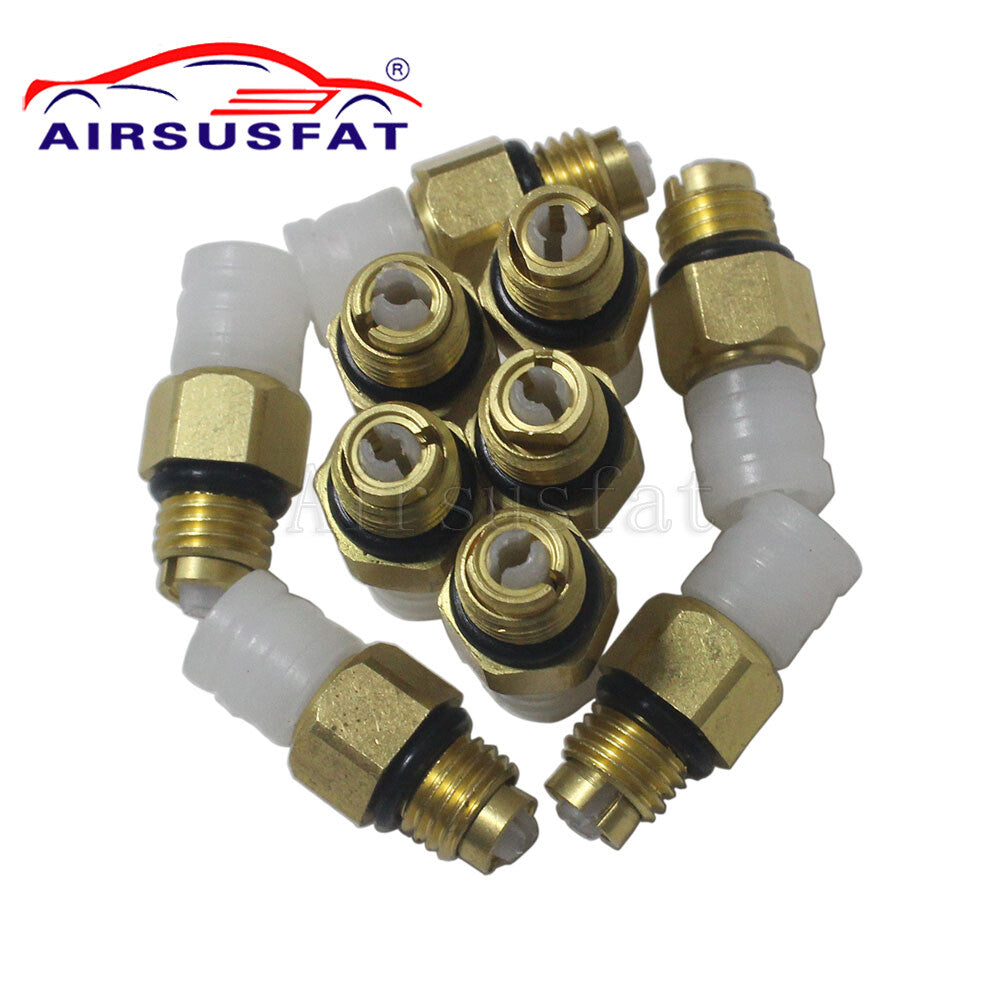 10-piece pack of M8 air suspension valves for Mercedes-Benz W221 W220 W164 W211 air connectors