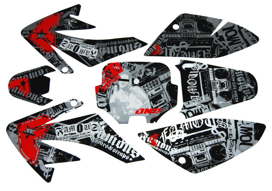 3M CRF70 Stickers Decals Graphics Kit for Honda CRF 70 Pit Dirt Bikes Emblems
