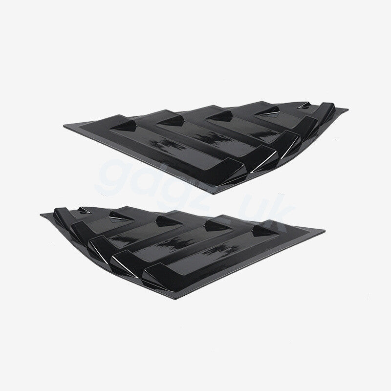 Rear Side Window Louver Side Window Louver Vent Shade Trim Cover for Honda 18-22