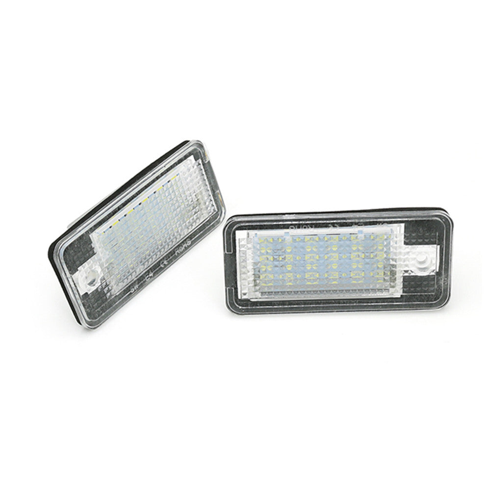 2x LED license plate lighting license plate for Audi A3 A4 8E B6 RS4 A6 RS6 Q7