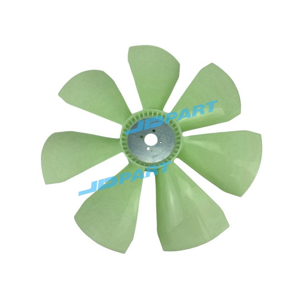 7-blade, 4-hole fan blade 320/04665 is suitable for excavator engine parts.