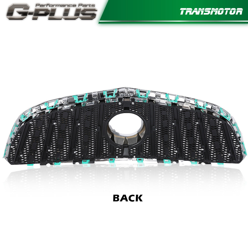 Fits 2010 - 2013 for Buick LaCrosse Front Upper Bumper Grill for CHRome Grill Silver - v
