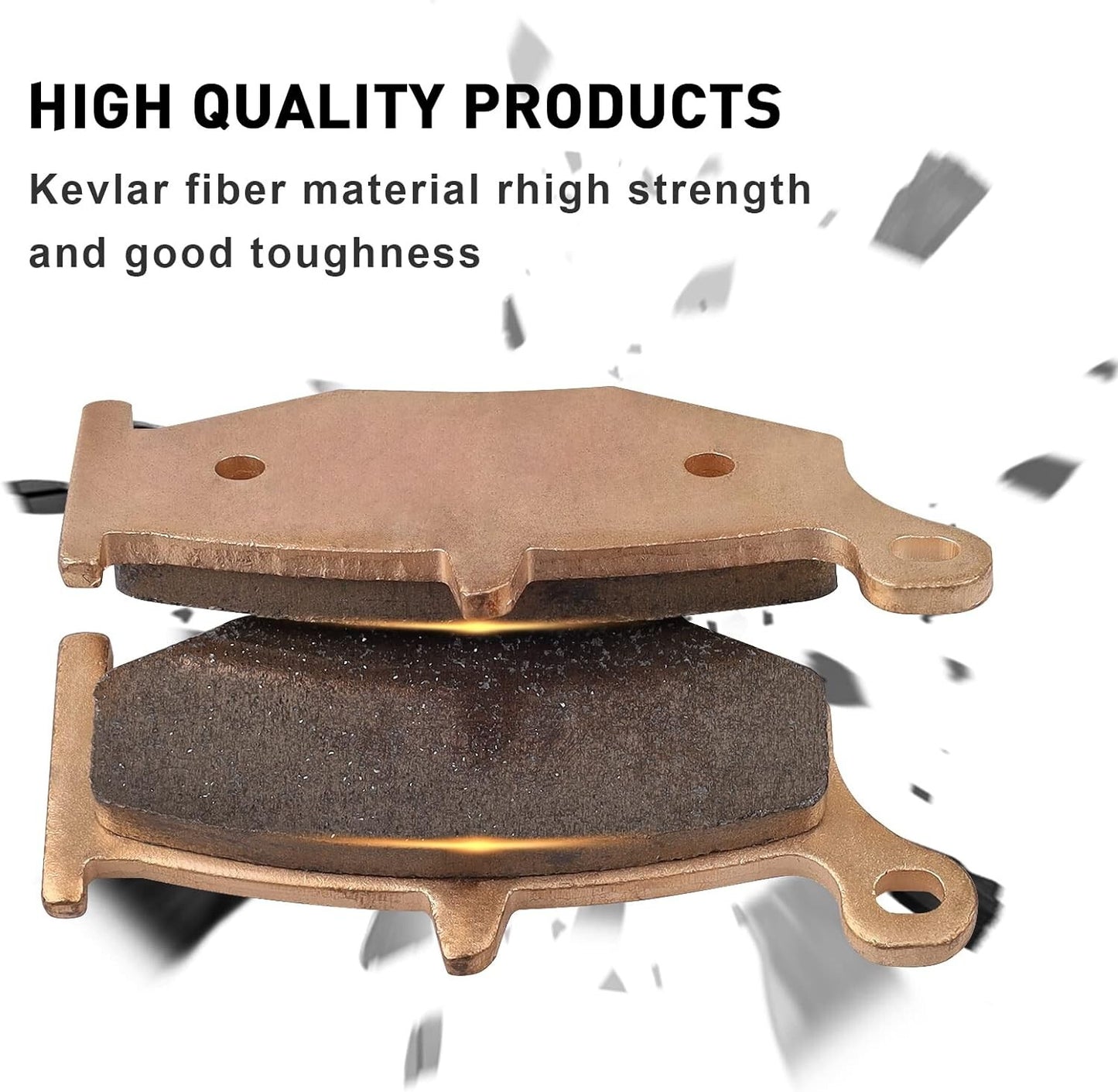 Brake Pads for Suzuki GSXR600 GSXR750 K6/K7/K8/K9/L0 2006-2010, Vstrom DL1000