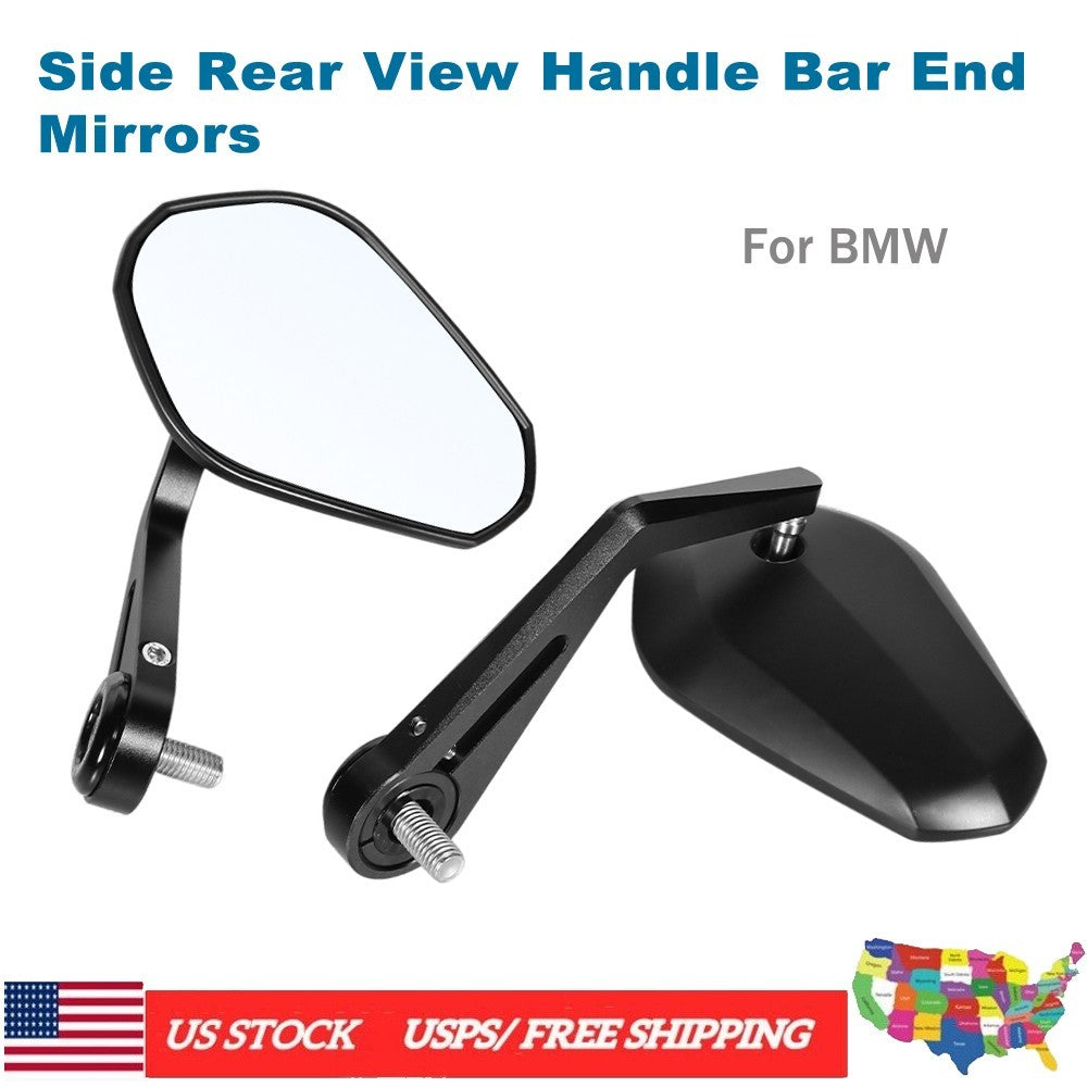 Side Rear View Handle Bar End Mirrors for BMW F900R R1200R R1250RS R1300R S1000R