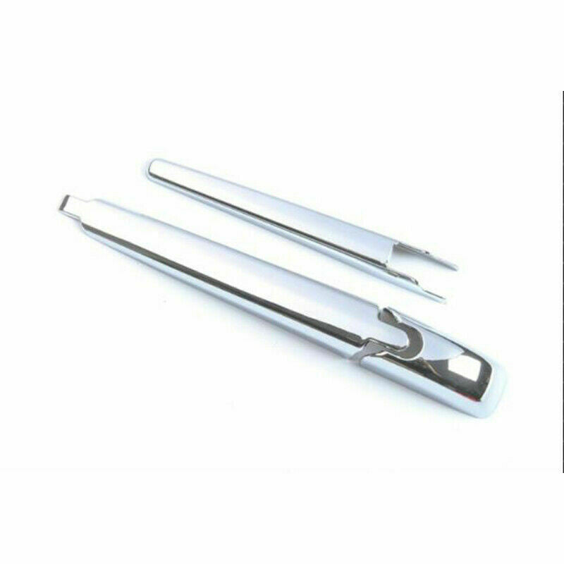 for Toyota for Corolla Cross 2022-2024 Chrome Rear Window Rain Wiper Blade Cover cap