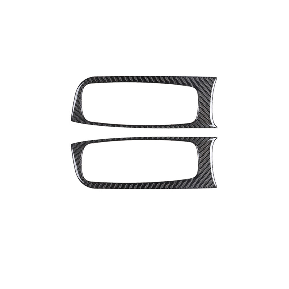 Carbon Fiber Speedmeter Below Frame Trim Cover for Honda for Civic Coupe 2013-2015 v
