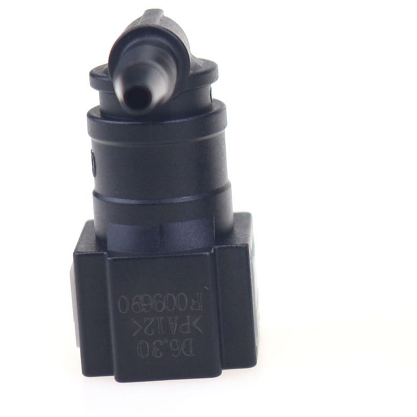 1-piece elbow 90-degree nylon fuel line quick-connect release hose 6.30mm SAE 1/8