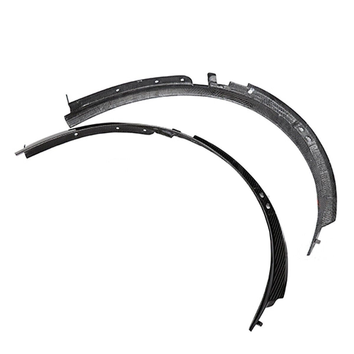 Carbon Fiber Front Wheel Molding Trim Fender Flares for Corvette C7 14-19 GP ABS