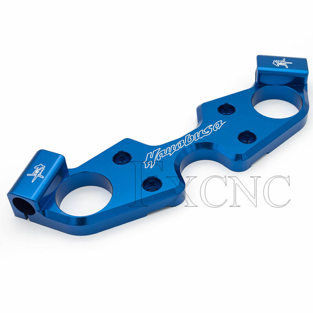 Blue color scheme is suitable for GSX1300 Hayabusa 99 10 2011 12 13-2022 CNC top three-clamp tree