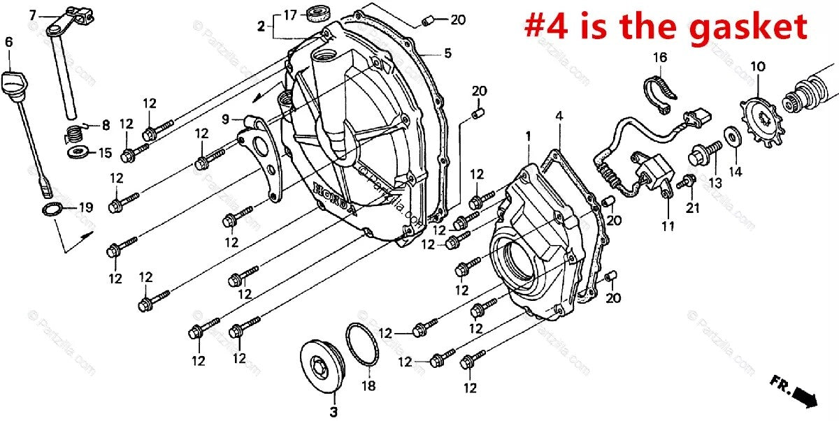 Temperature sensor for air temperature 077500-5191 C, suitable for Lancer Outlander Mirage. p