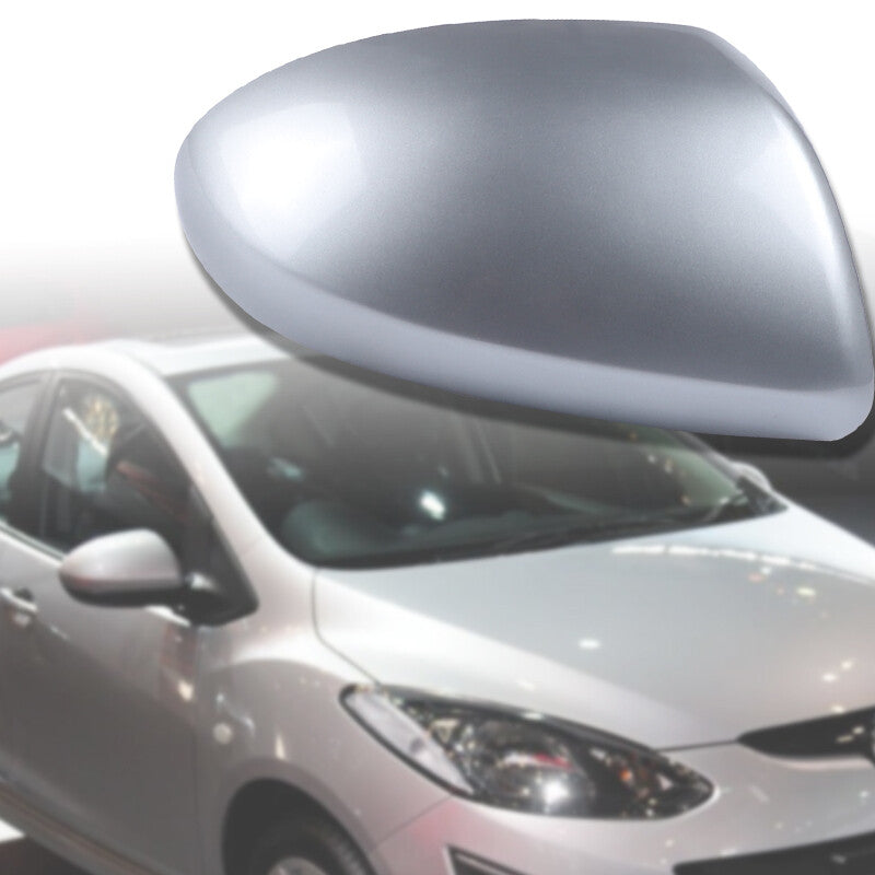 Right Side Mirror Cover Cap No-Signal Fit for Mazda 3 2009 2010 2011 2012 2013