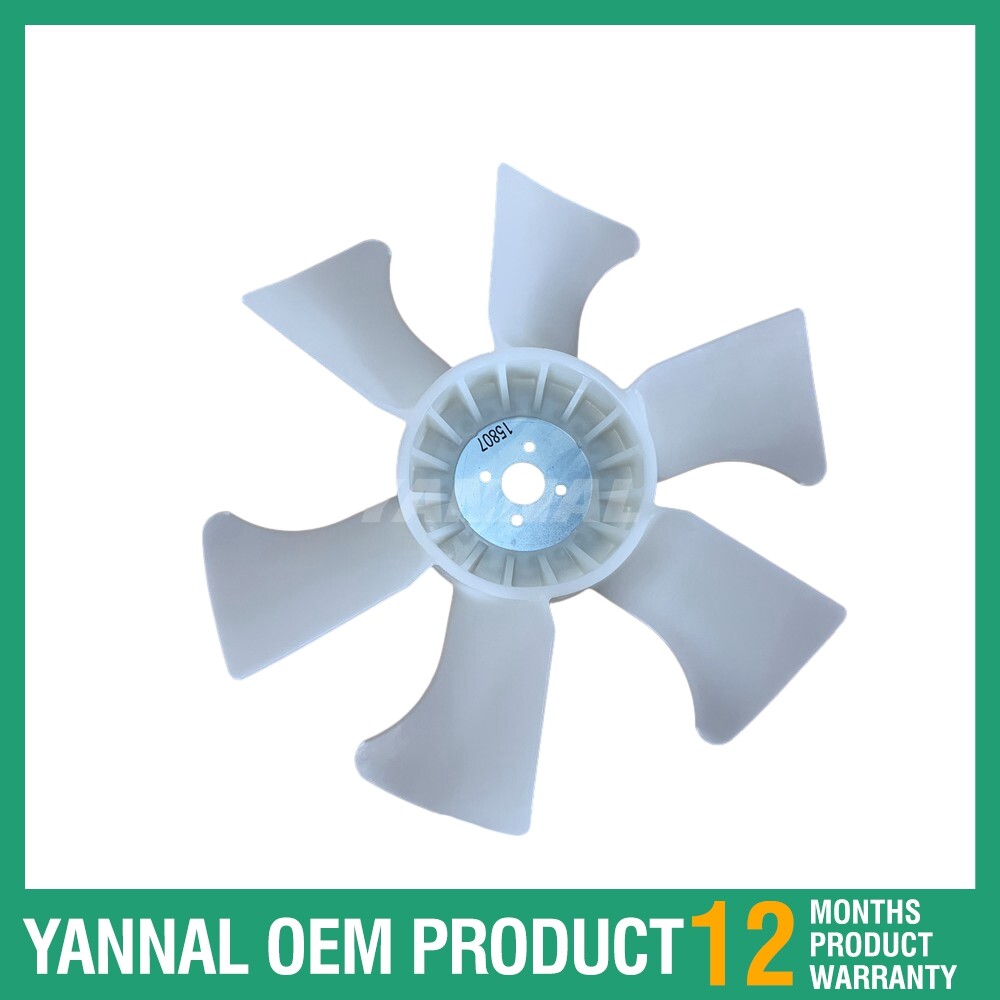 Fan blades for Kubota V2403 diesel engines 15807-74110
